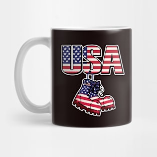 God bless America the land of the free Mug